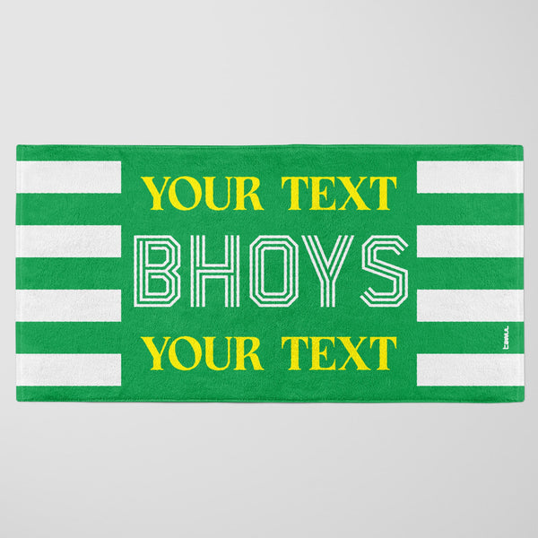 Celtic BHOYS Personalised Beach Towel