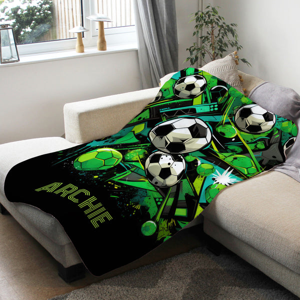 Football Mashup Blanket