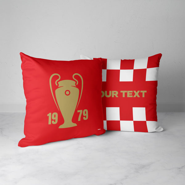 Forest European Cup Personalised Cushion