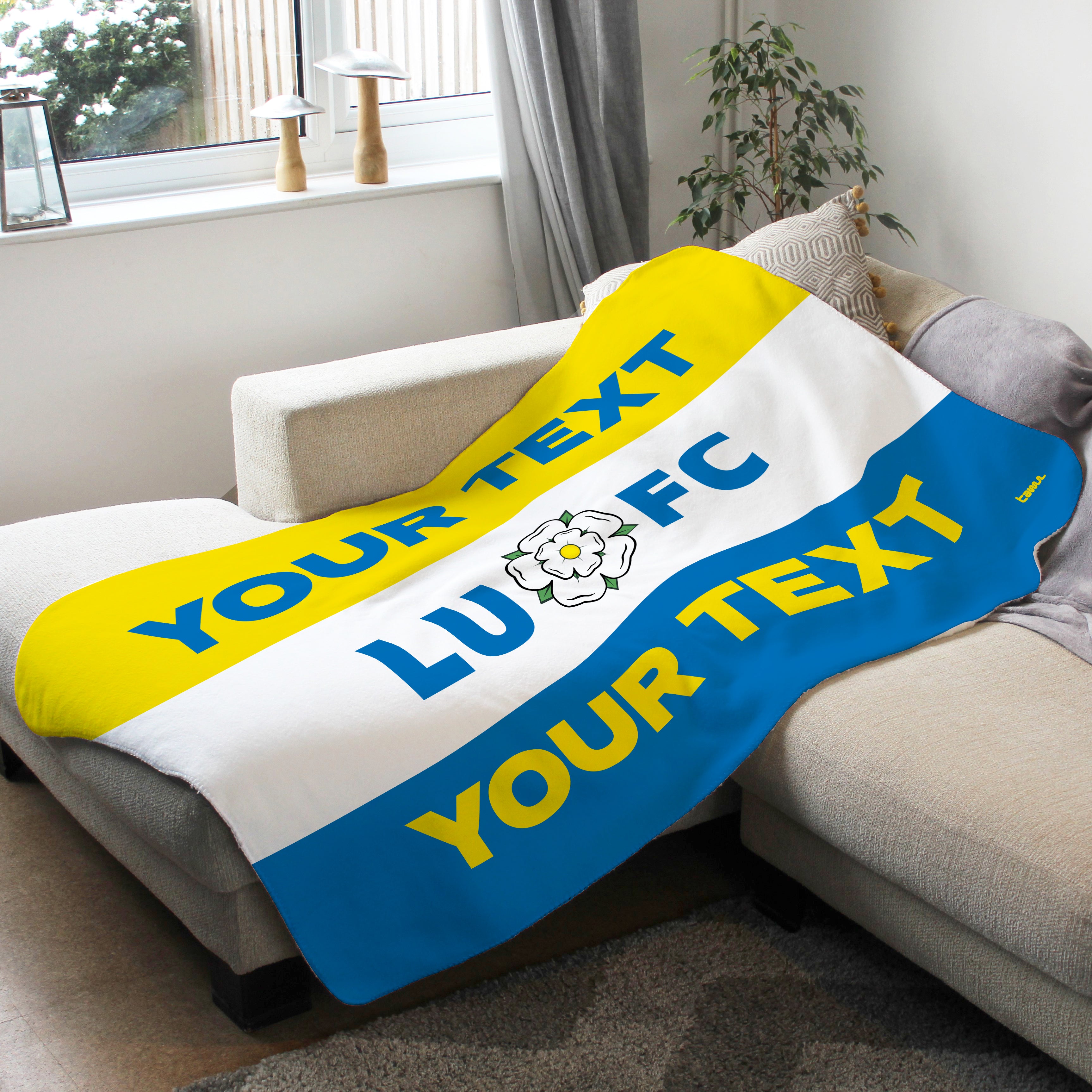 Leeds Personalised Blanket – tawulstore