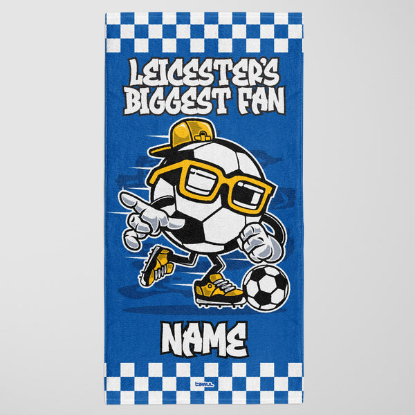 Leicester City Kids Personalised Beach Towel