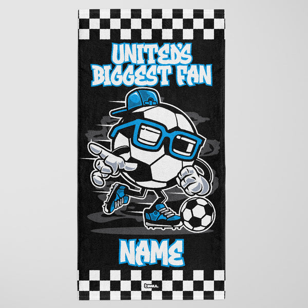 Newcastle United Kids Personalised Beach Towel