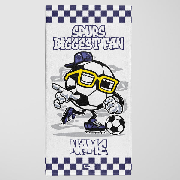 Tottenham Kids Personalised Beach Towel