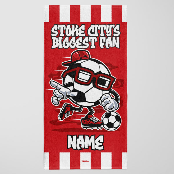 Stoke City Kids Personalised Beach Towel