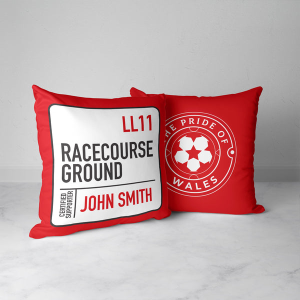 Wrexham Personalised Cushion